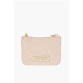 Moschino Beige Polyethylene Shoulder Bag